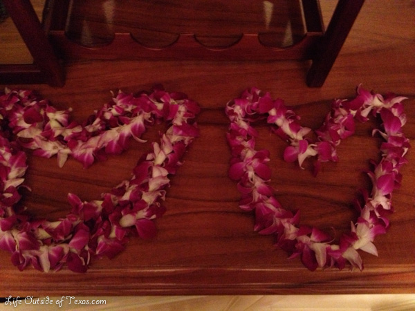 Grand Hyatt Kauai leis