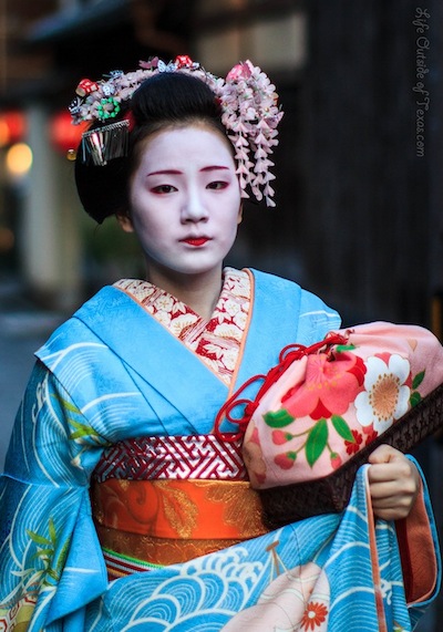Geisha Maiko in Gion Kyoto, Japan