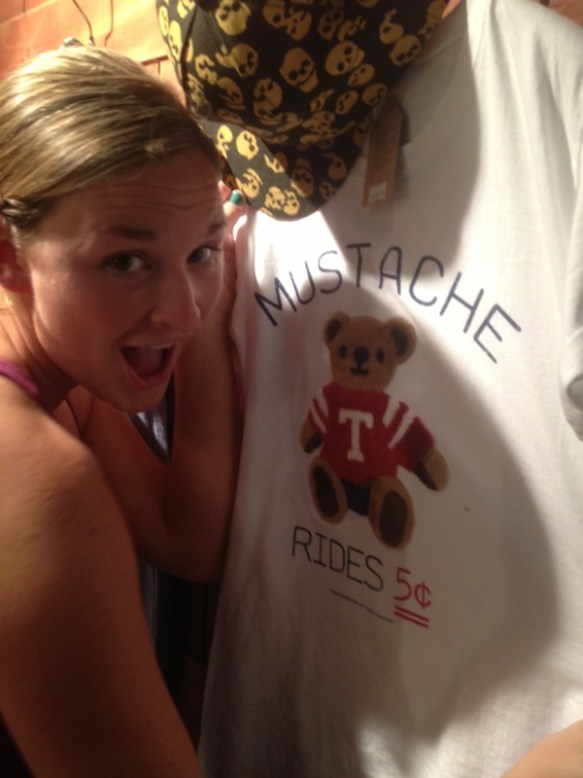 Engrish Mustache Rides