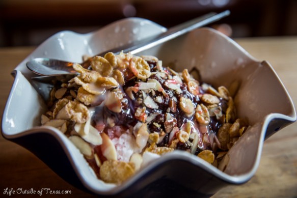 Patbingsu at Tongdosa Temple