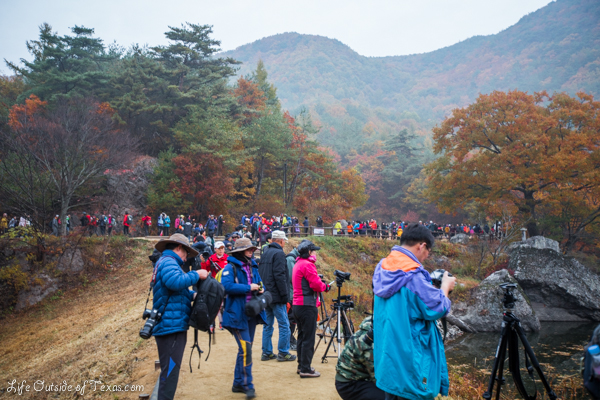 Jusanji Korea at sunrise
