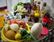 Korean recipe pork ribs