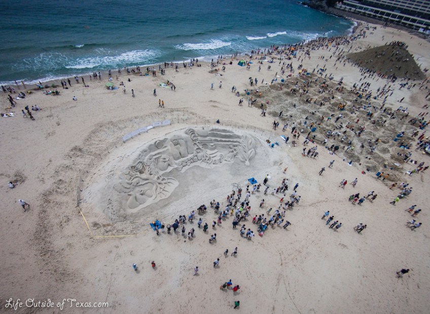 Haeundae Sand Festival in Busan