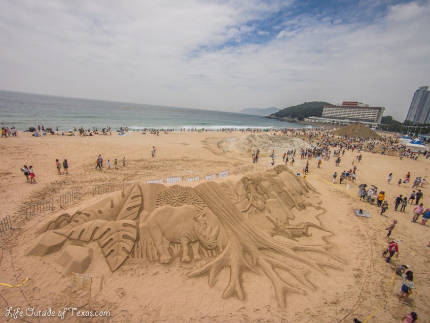 Haeundae Sand Festival in Busan