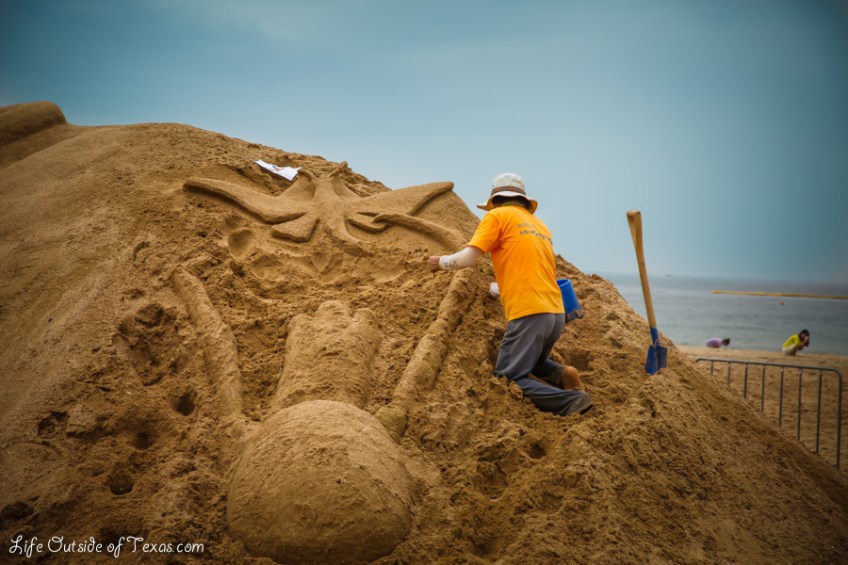 Haeundae Sand Festival in Busan