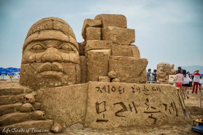 Haeundae Sand Festival in Busan