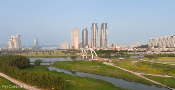 Taehwagang Grand Park in Ulsan, South Korea