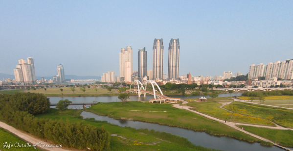 Taehwagang Grand Park in Ulsan, South Korea